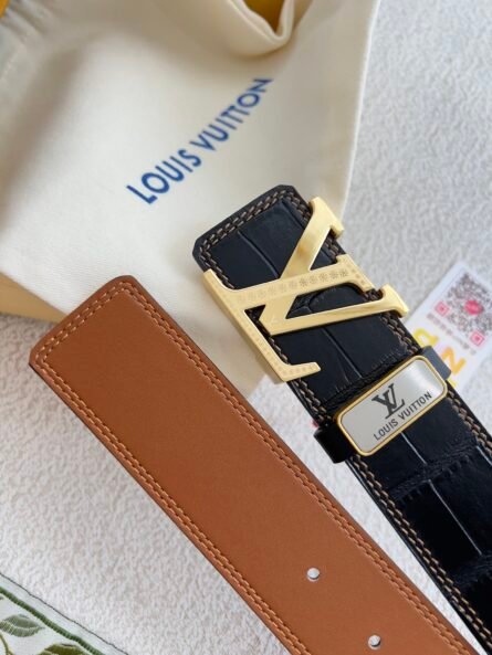 LV... LOUIS ... Weideng  belt-belt-original single - 图片 10