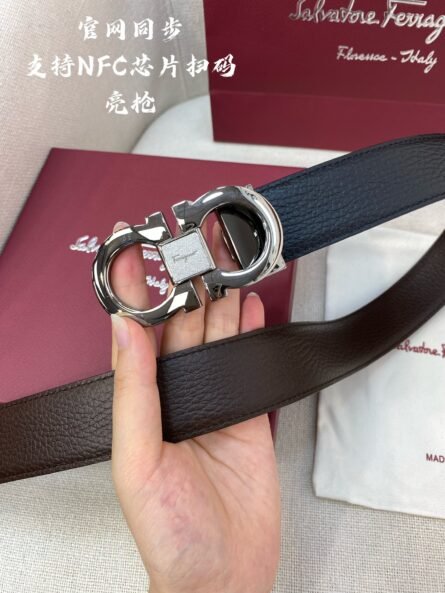 NFC-F3.5cm Customized Men's Belt - 图片 4