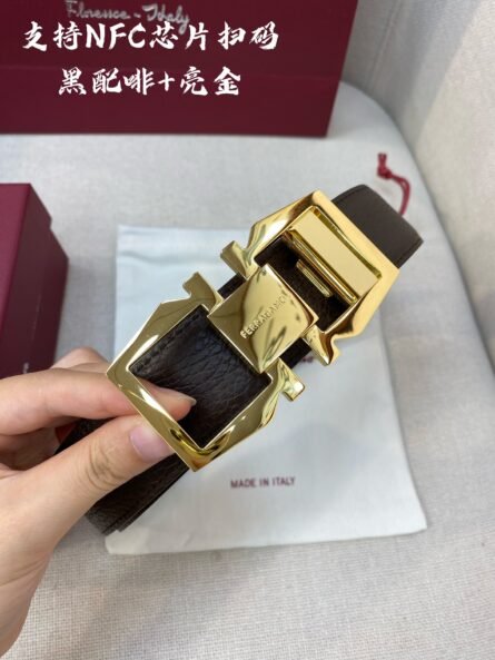 NFC-F3.5cm Customized Men's Belt - 图片 2