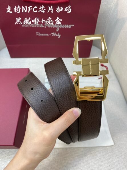 NFC-F3.5cm Customized Men's Belt - 图片 3