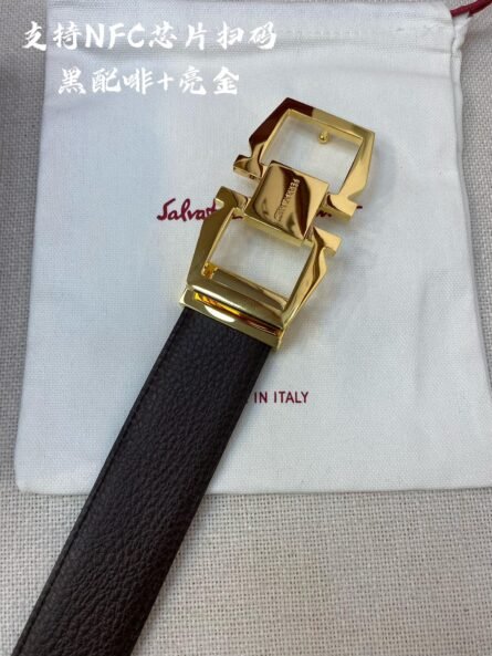NFC-F3.5cm Customized Men's Belt - 图片 5