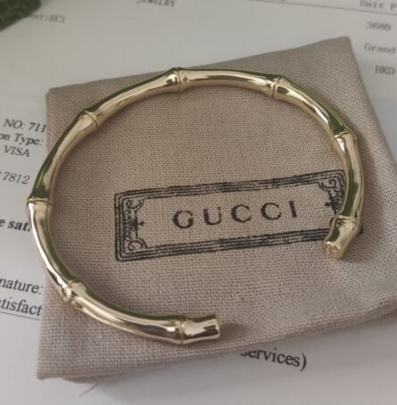 GUCCI Gucci Bamboo Open Bracelet Bamboo Step by Step - 图片 2