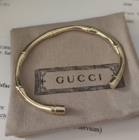 GUCCI Gucci Bamboo Open Bracelet Bamboo Step by Step - 图片 3
