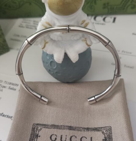 GUCCI Gucci Bamboo Open Bracelet Bamboo Step by Step - 图片 11