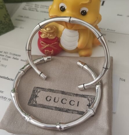 GUCCI Gucci Bamboo Open Bracelet Bamboo Step by Step - 图片 12