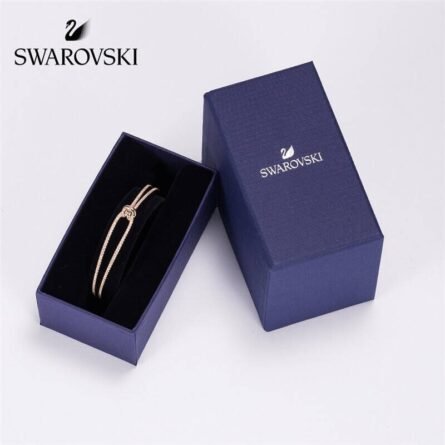 Swarovski rose gold LIFELONG Jiang Shujing same twist bracelet bracelet bracelet. - 图片 7