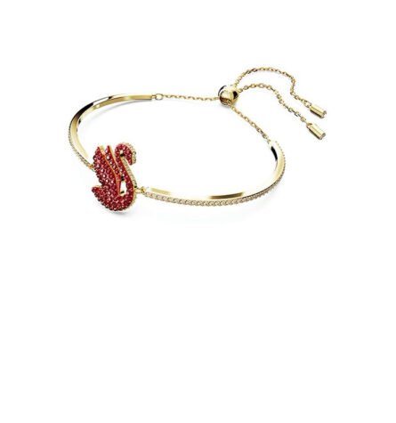Swarovski Swan Bracelet Women's Red Swan Styled - 图片 4