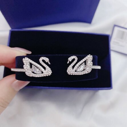 Swarovski Swarovski Beating Hearts Double Swan Split Bracelet - 图片 5