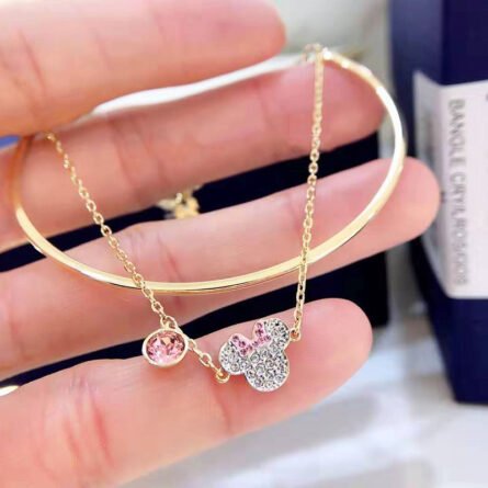 Swarovski Cute Sweet Pink Mickey - 图片 8