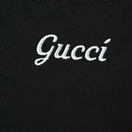 Gucci Simple Letter Embroidered Logo Pattern Short Sleeve - 图片 5