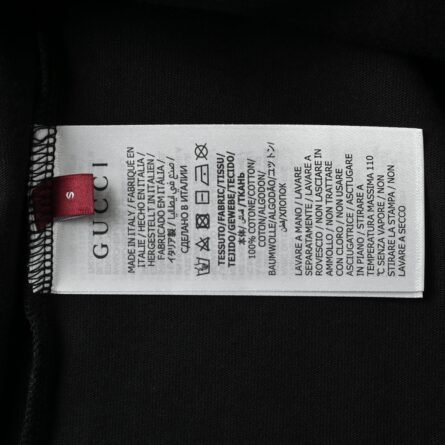 Gucci Simple Letter Embroidered Logo Pattern Short Sleeve - 图片 6